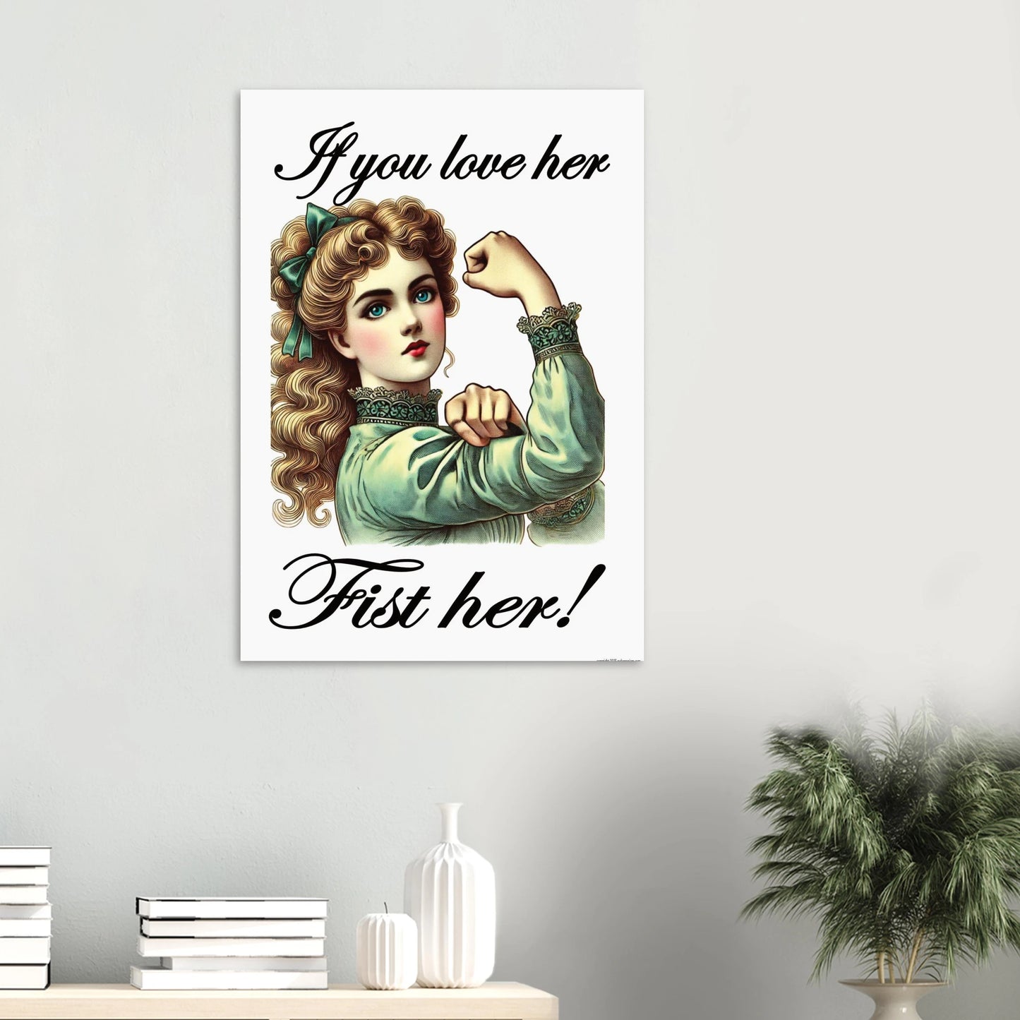 wall mounted unframed wall art
