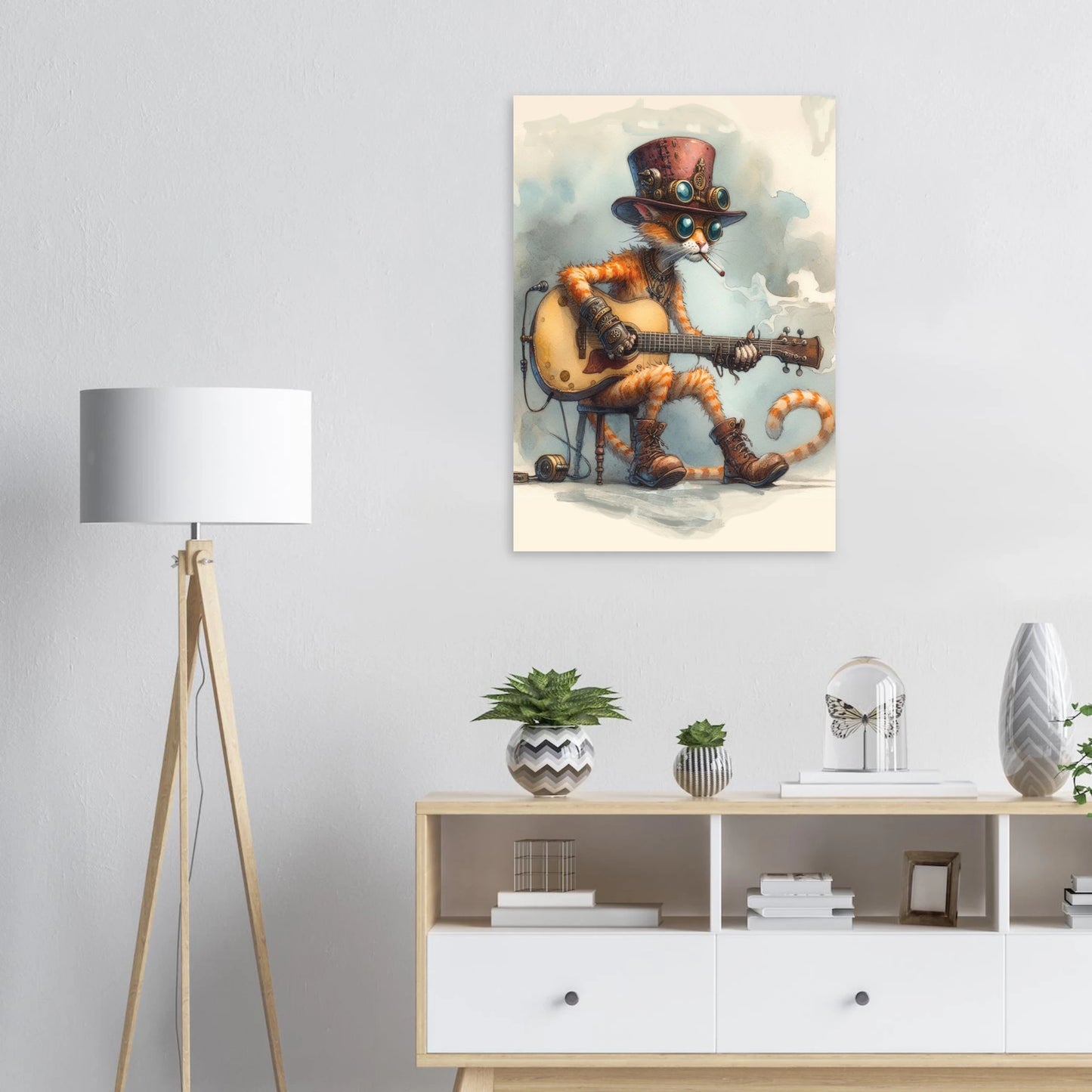 unframed wall-mounted art print