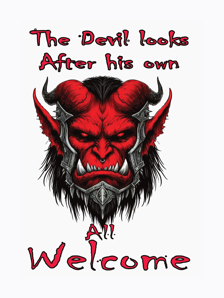 Satanic picture for the home