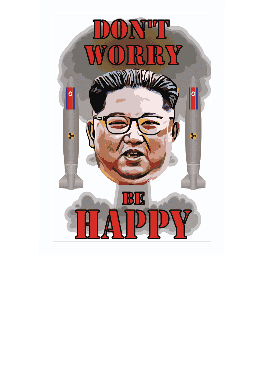 Don't Worry Kim art print