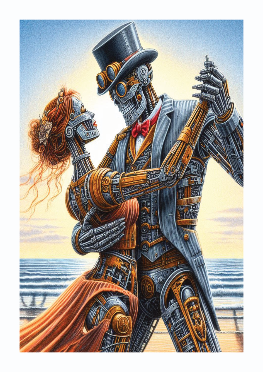 unframed Steampunk art print