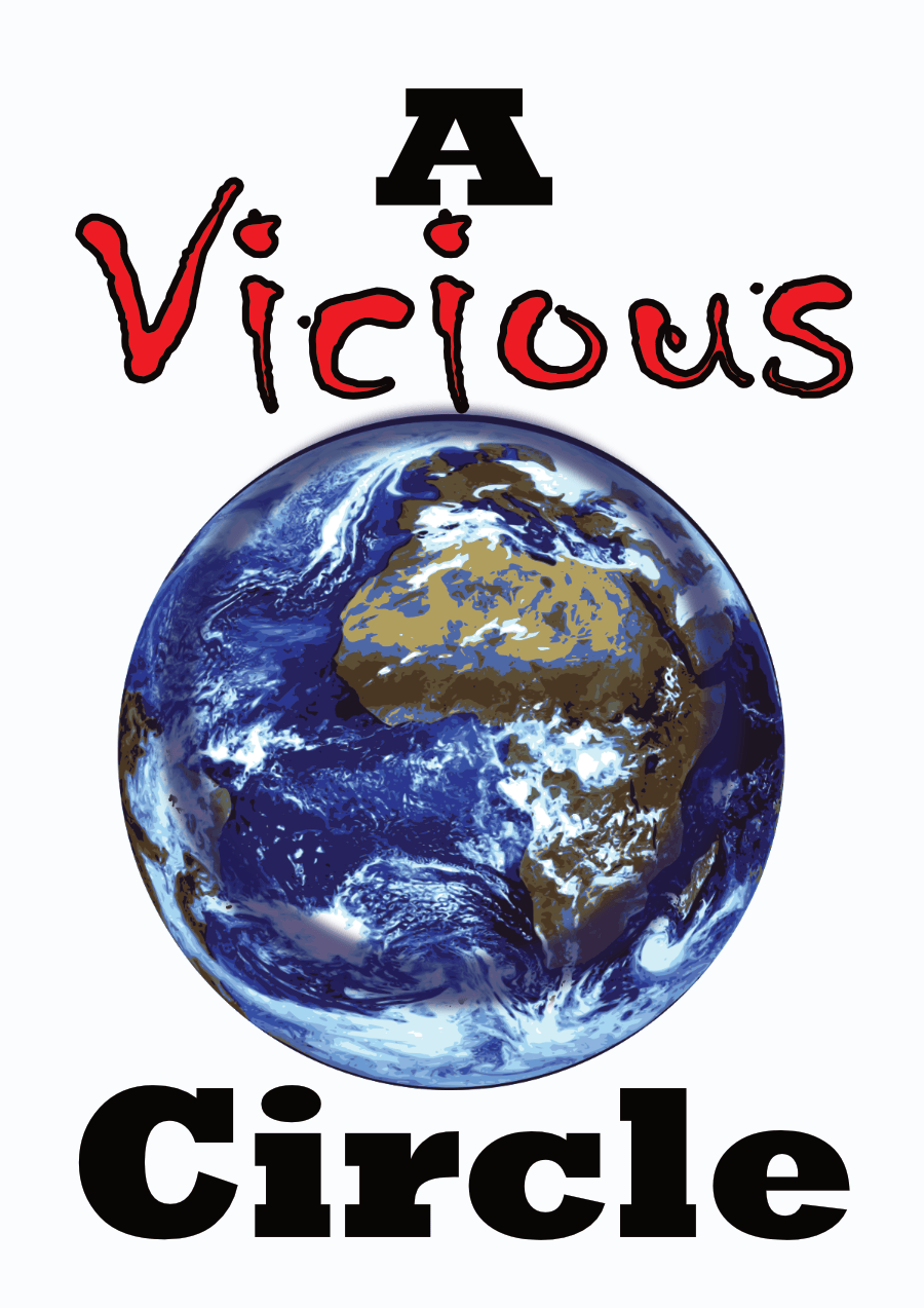 Unframed
vicious circle art print