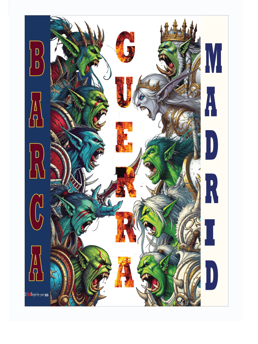 Barcelona fan art print