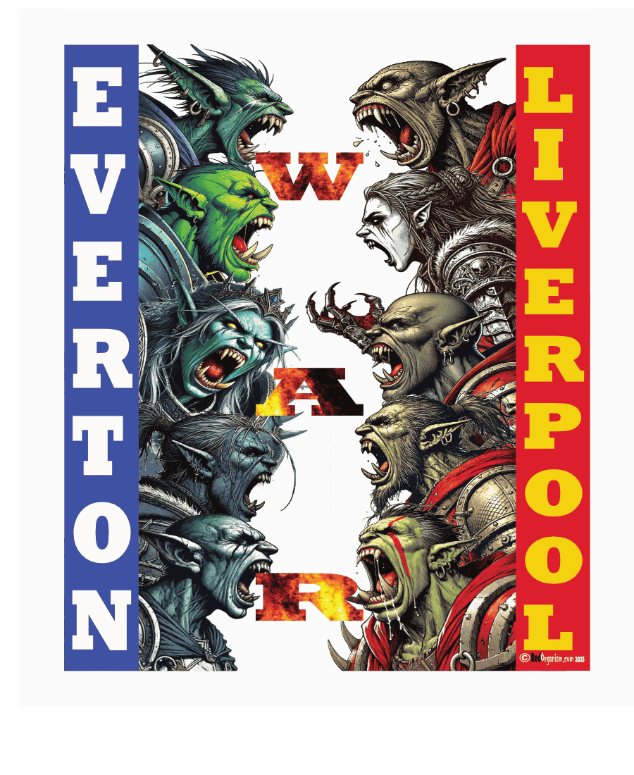Everton fan wall art print