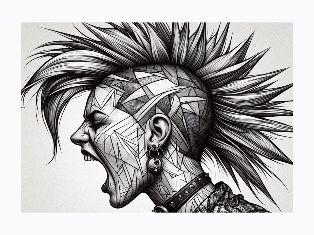 Punk picture for the home