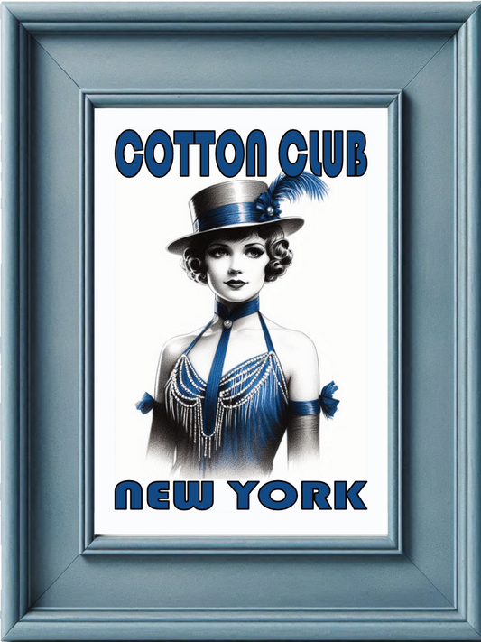 Framed art deco wall art