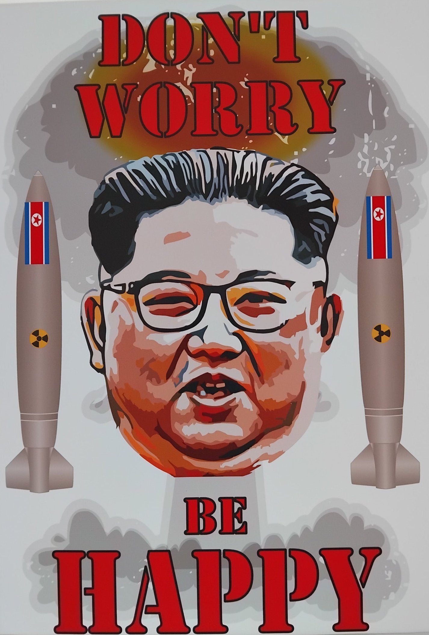 A3 Don't Worry Kim art print