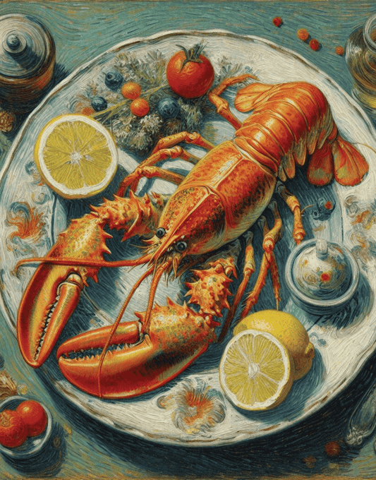 Unframed Lobster wall art print