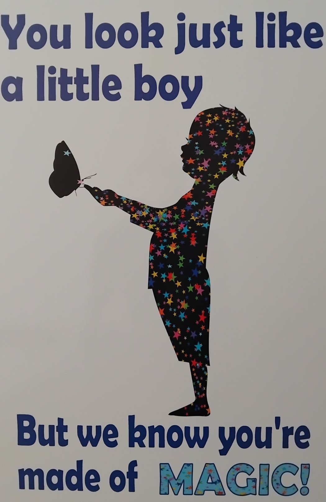 magic little boy print